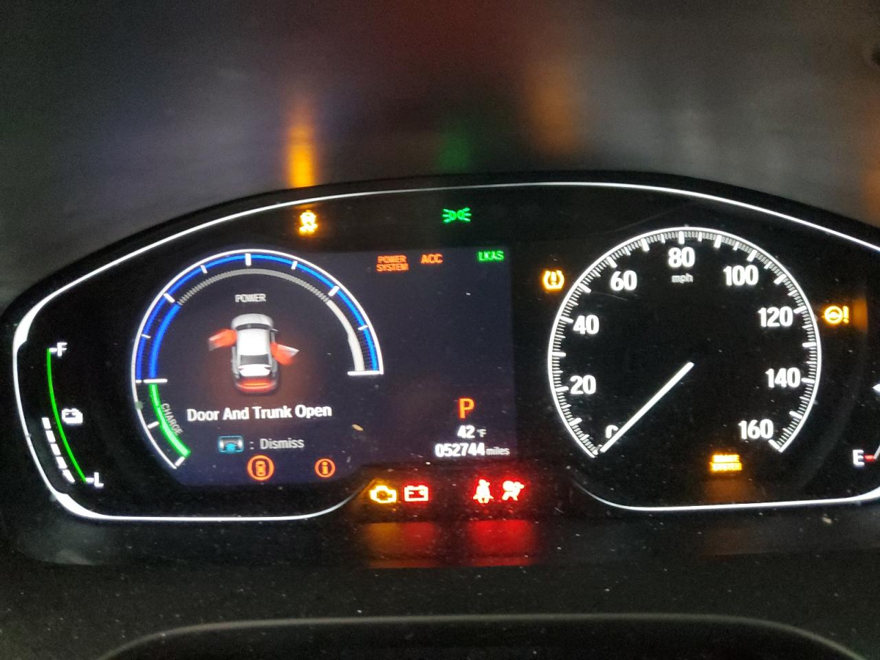 2022 HONDA INSIGHT EX VIN:19XZE4F57NE012776