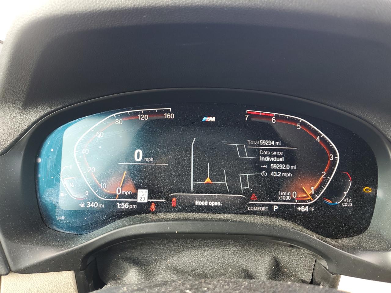 2022 BMW X3 SDRIVE30I VIN:5UX43DP0XN9K50448