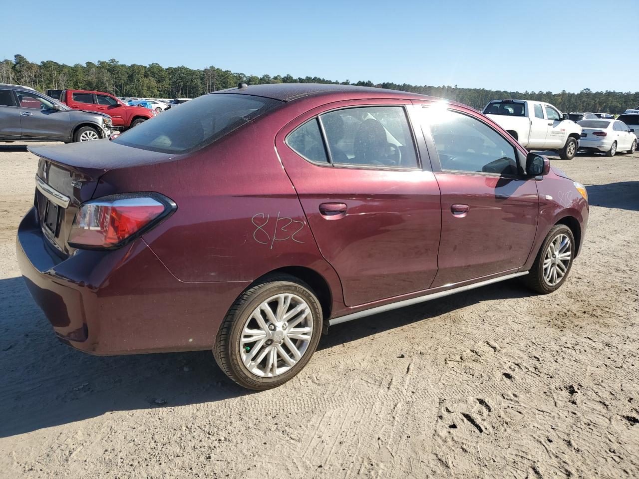 2023 MITSUBISHI MIRAGE G4 ES VIN:ML32FUFJ0PHF02099