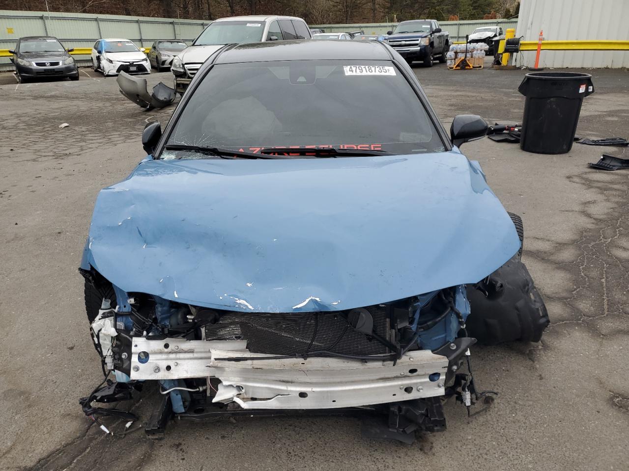 2022 TOYOTA CAMRY TRD VIN:4T1KZ1AK9NU068037