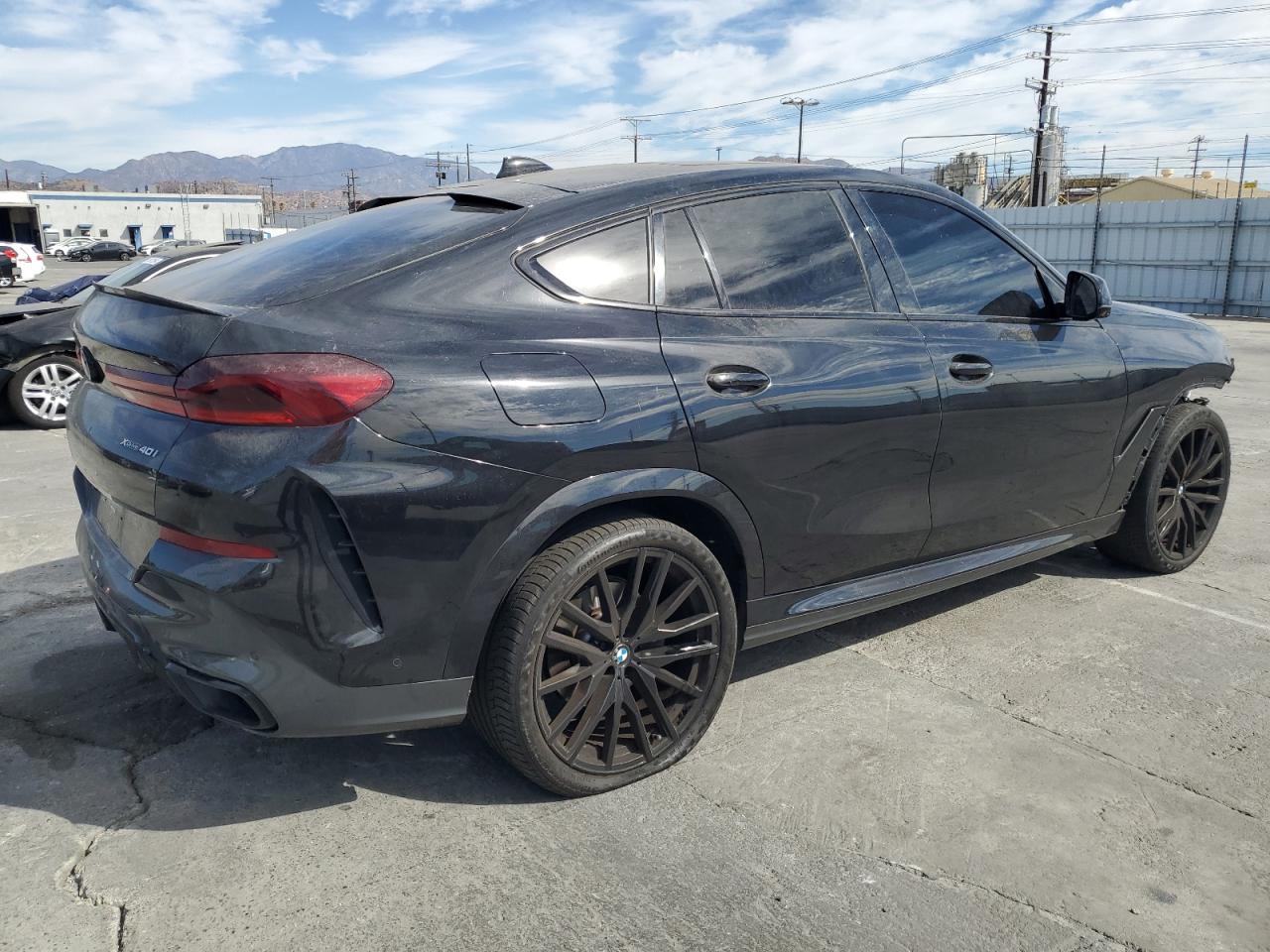 2022 BMW X6 XDRIVE40I VIN:5UXCY6C08N9M72923