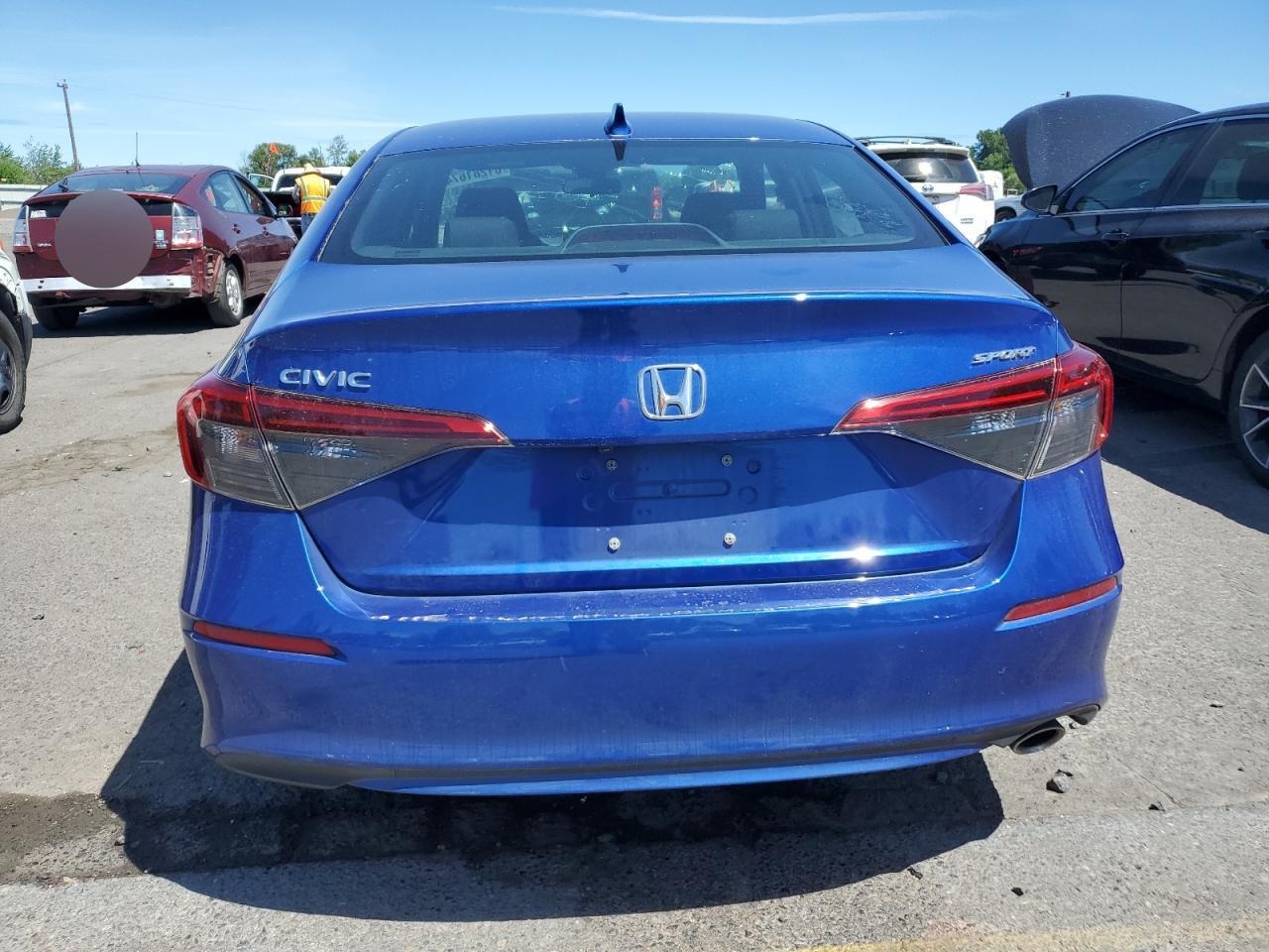 2022 HONDA CIVIC SPORT VIN:2HGFE2F56NH605512