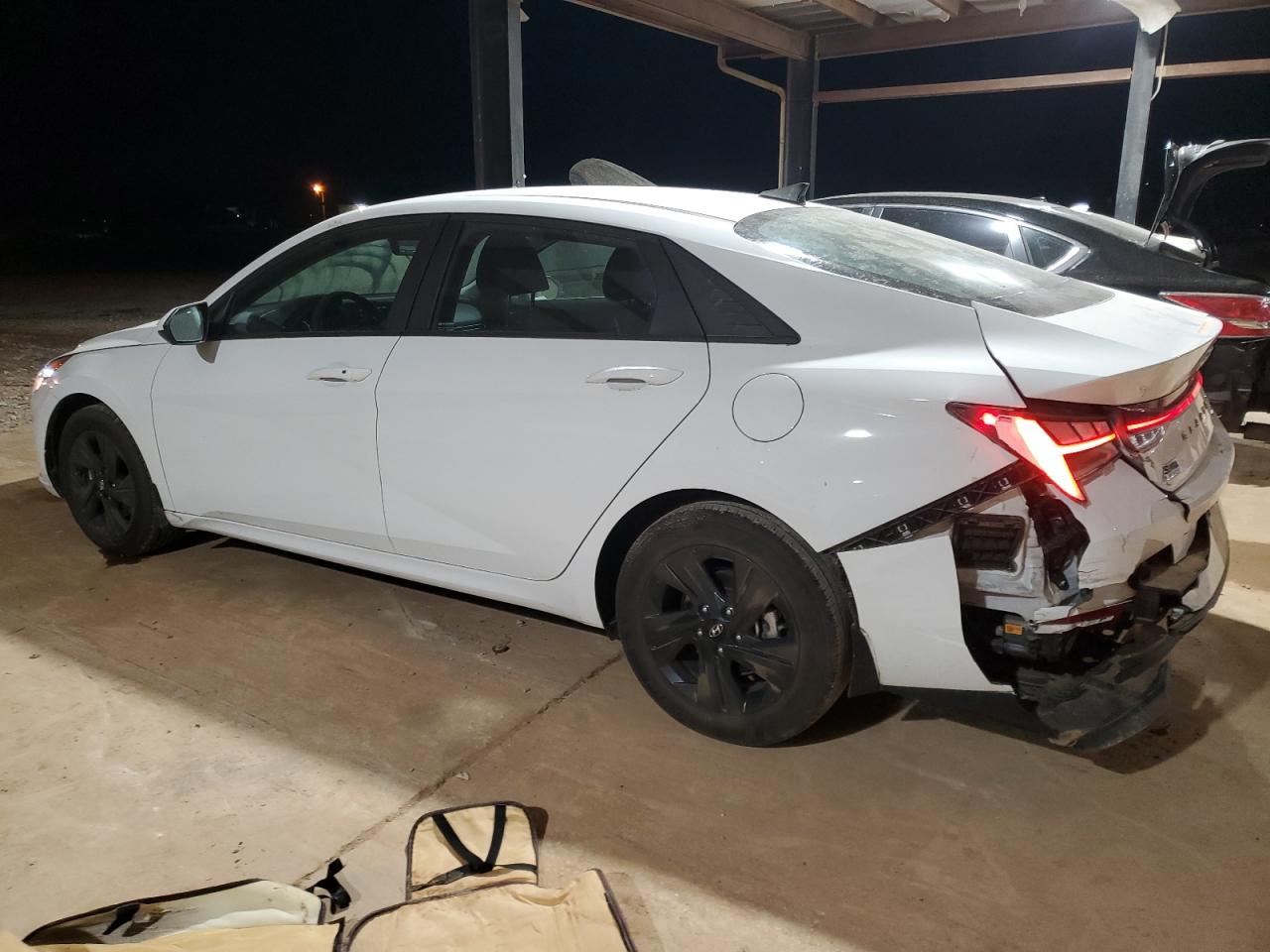 2022 HYUNDAI ELANTRA BLUE VIN:KMHLM4AJXNU031168