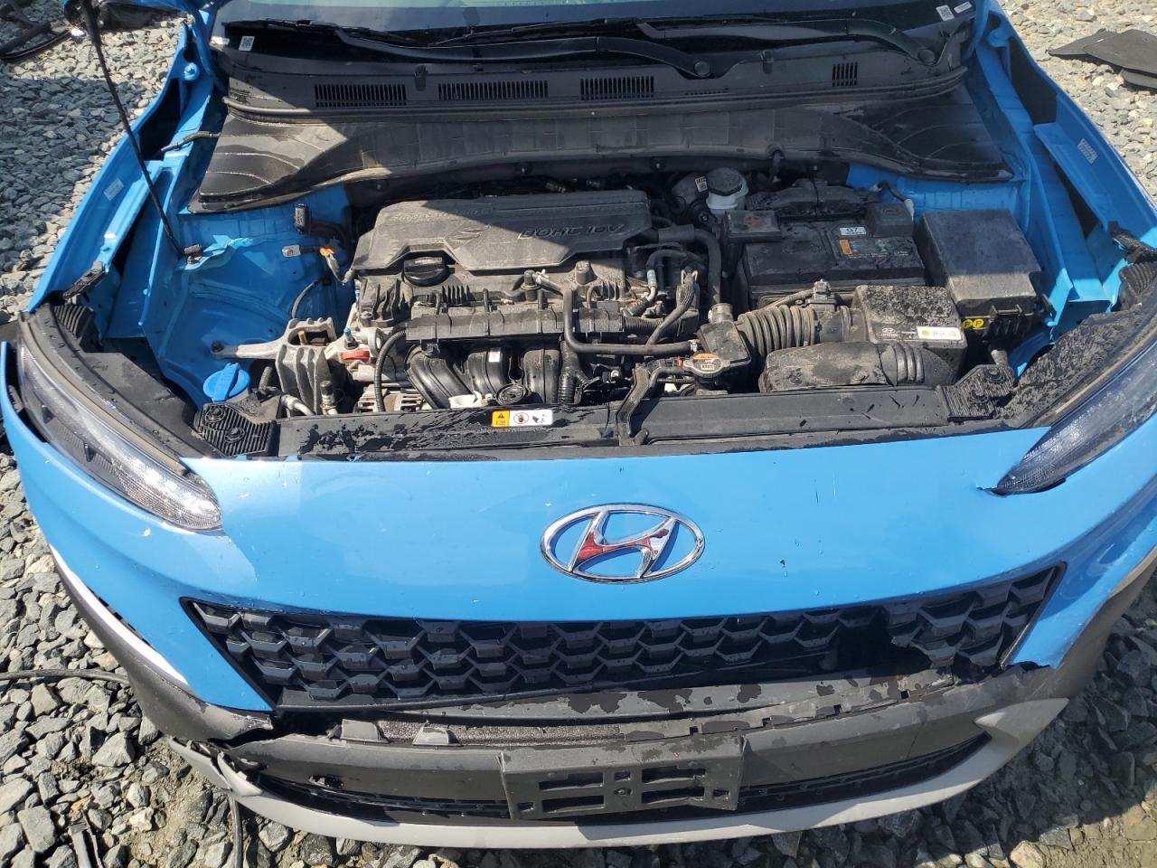 2022 HYUNDAI KONA SEL VIN:KM8K6CAB3NU923013