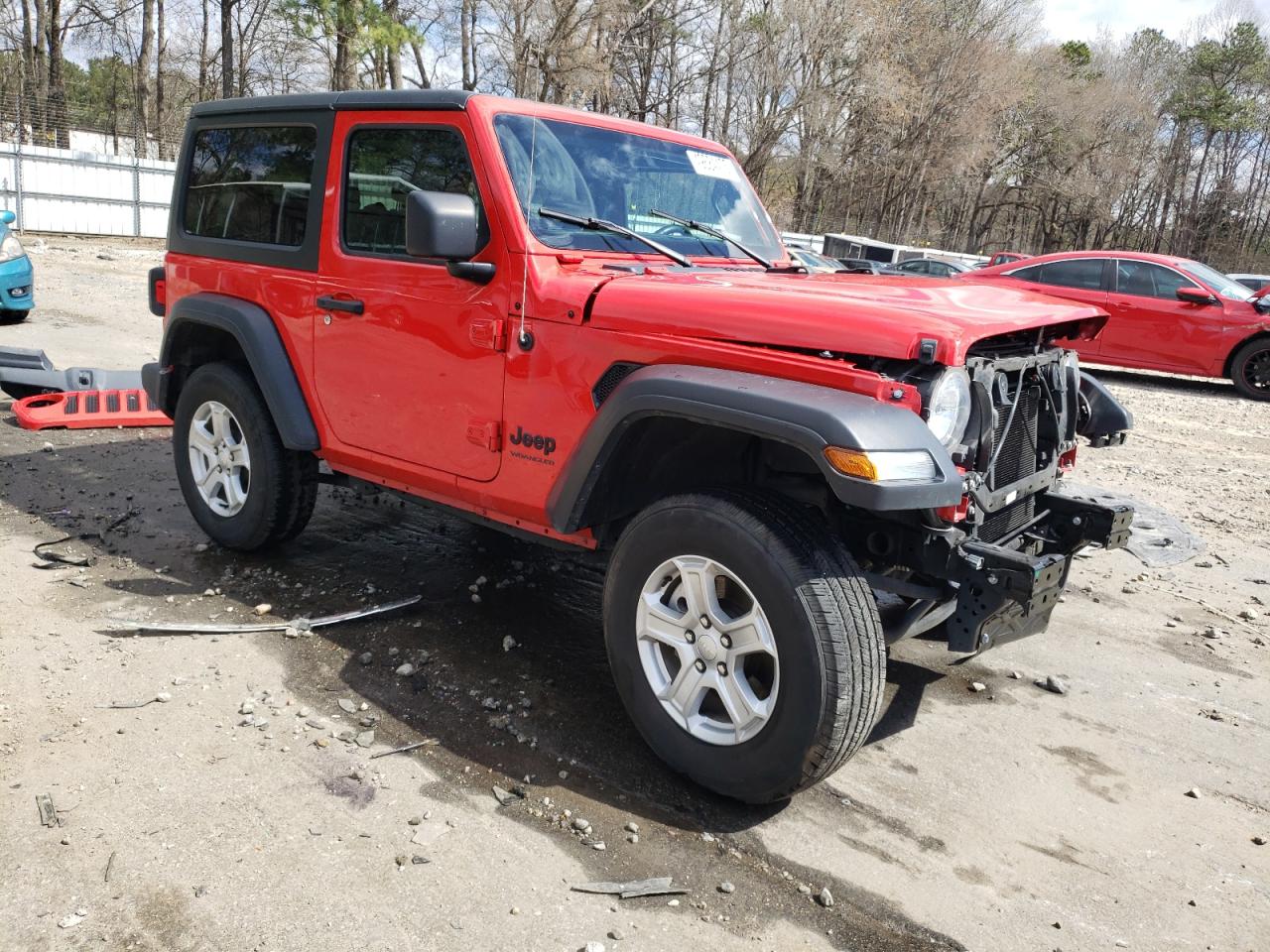 2022 JEEP WRANGLER SPORT VIN:1C4GJXAG3NW163763