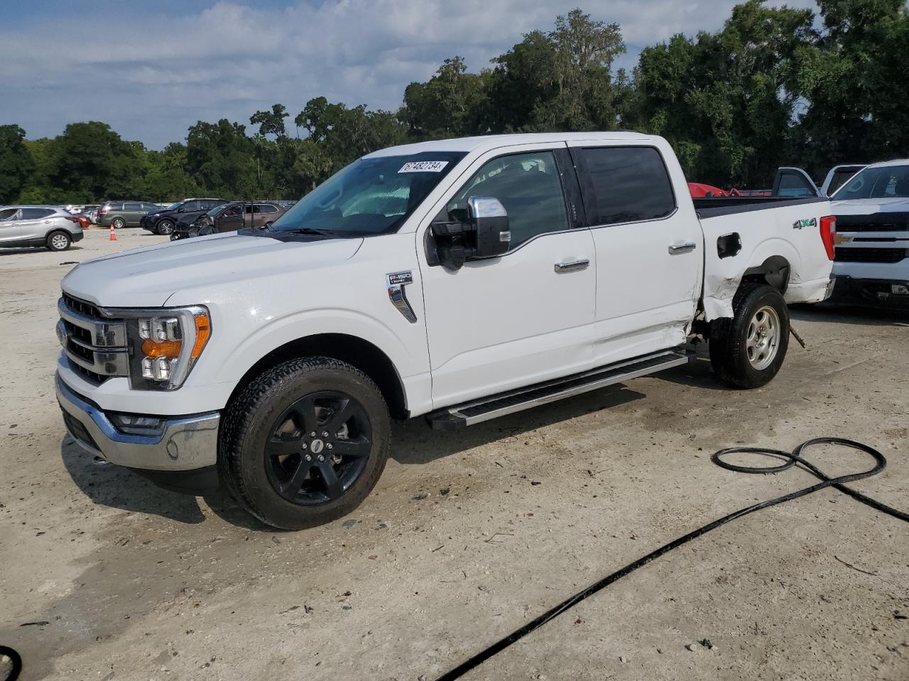 2022 FORD F150 SUPERCREW VIN:1FTFW1E82NKD44356