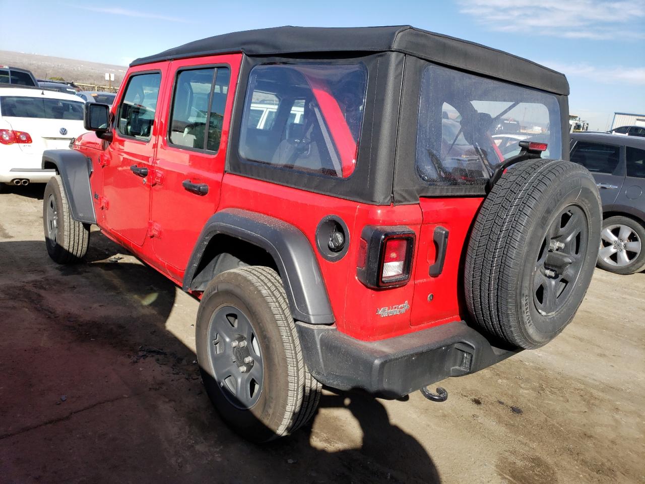 2023 JEEP WRANGLER SPORT VIN:1C4HJXDG0PW667741