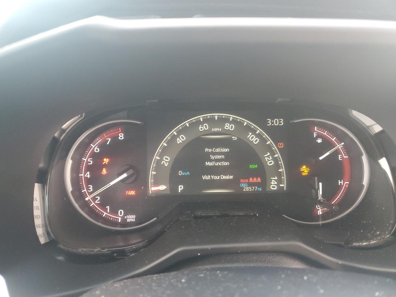 2023 TOYOTA RAV4 XLE VIN:2T3P1RFV6PC327853