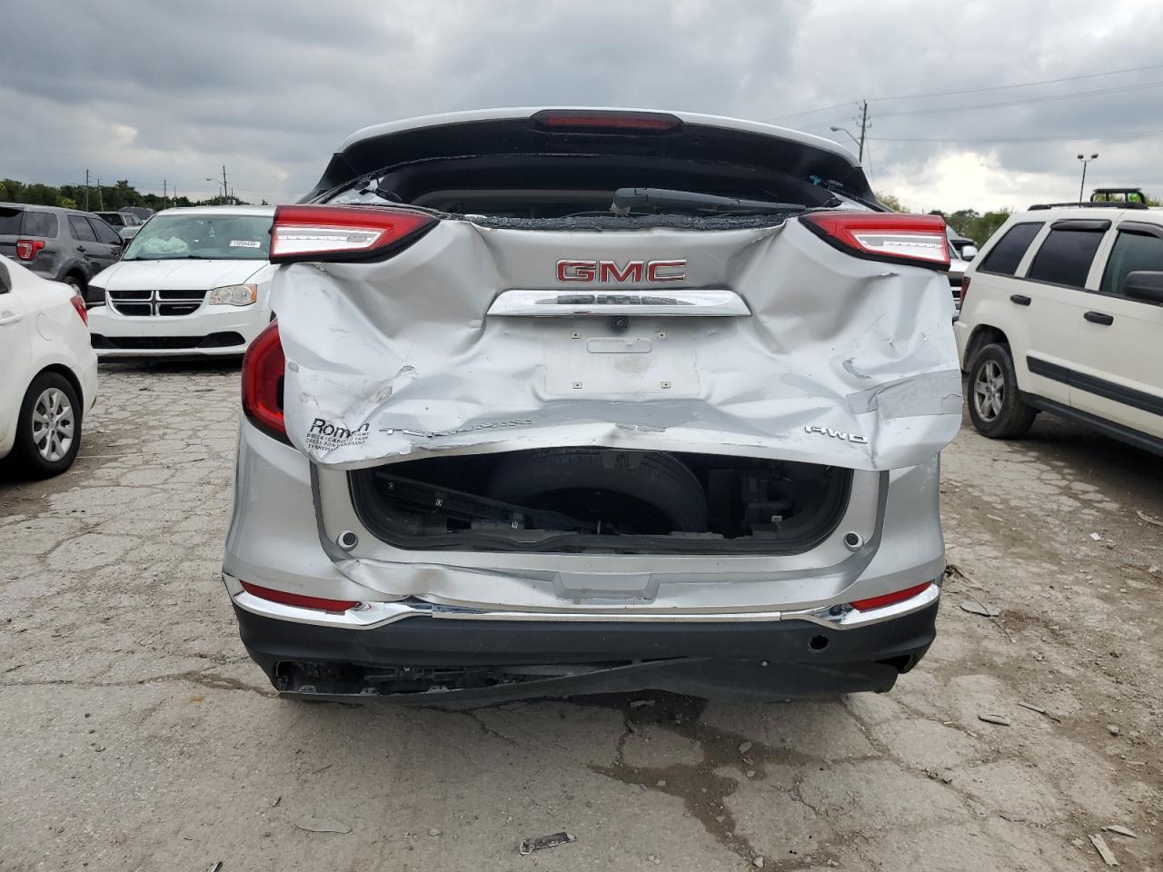 2022 GMC TERRAIN SLT VIN:3GKALVEV5NL132134