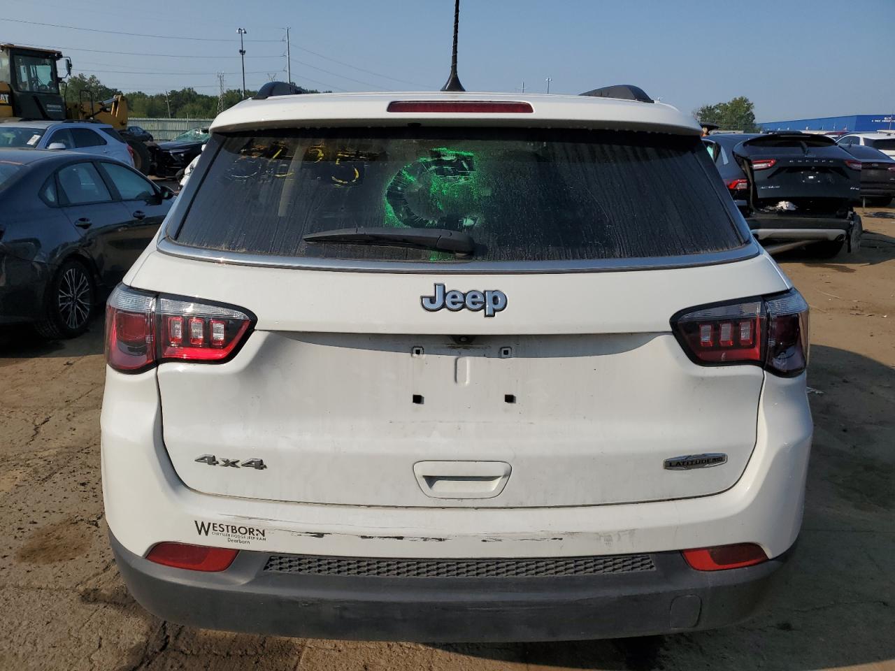 2022 JEEP COMPASS LATITUDE LUX VIN:3C4NJDFB8NT125695