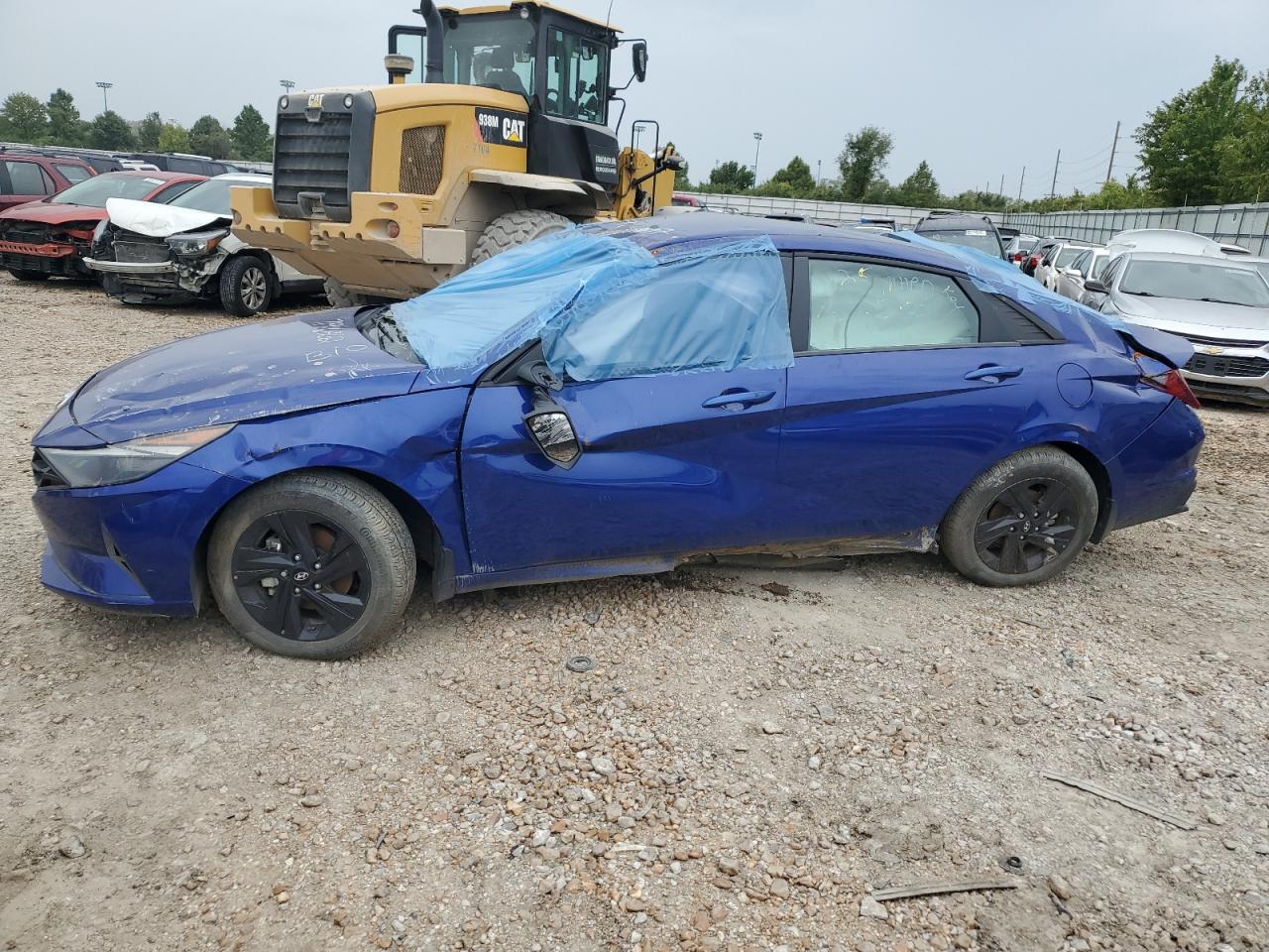 2022 HYUNDAI ELANTRA SEL VIN:5NPLS4AG5NH081873