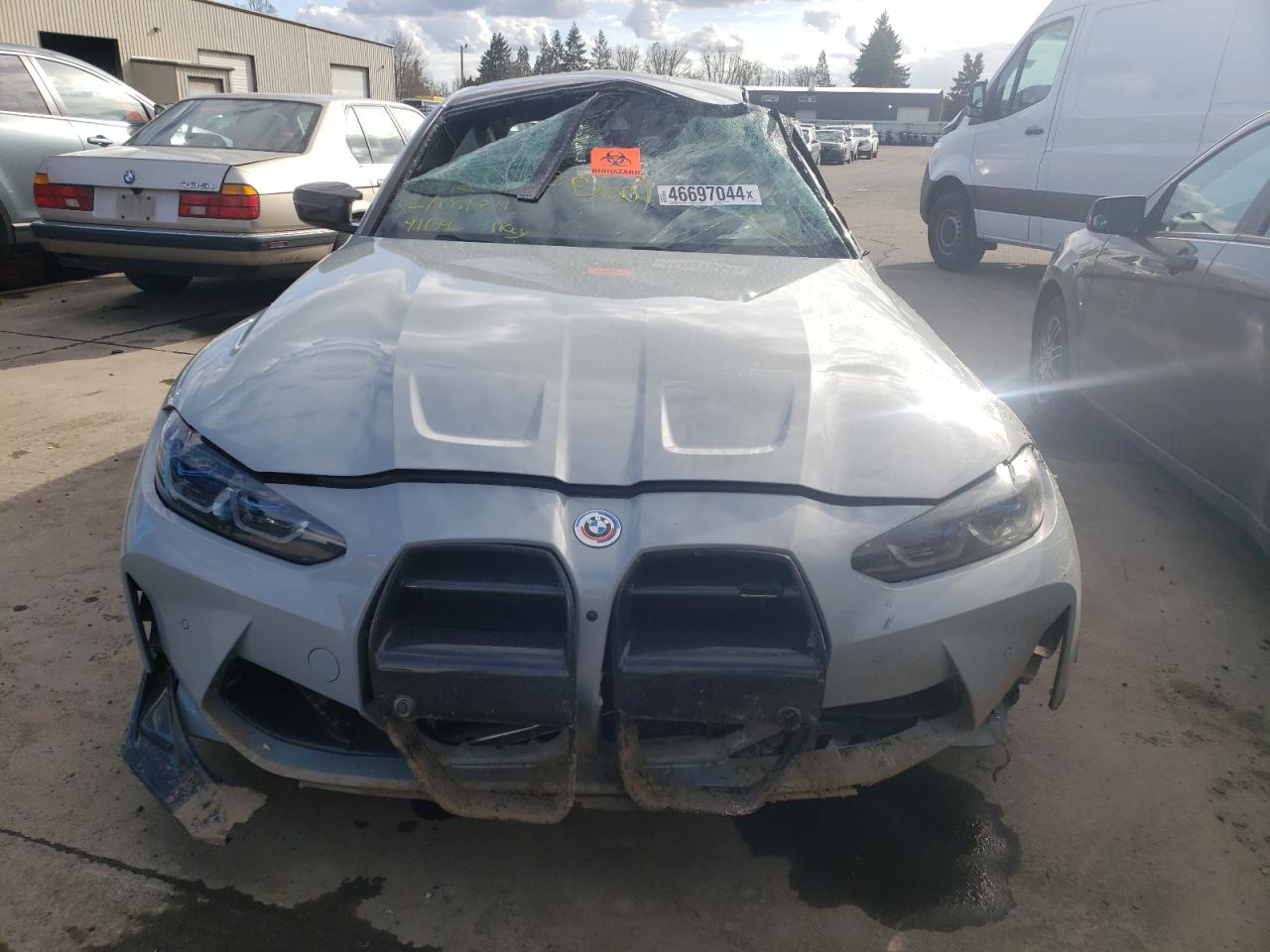 2022 BMW M3 COMPETITION VIN:WBS43AY07NFM10293