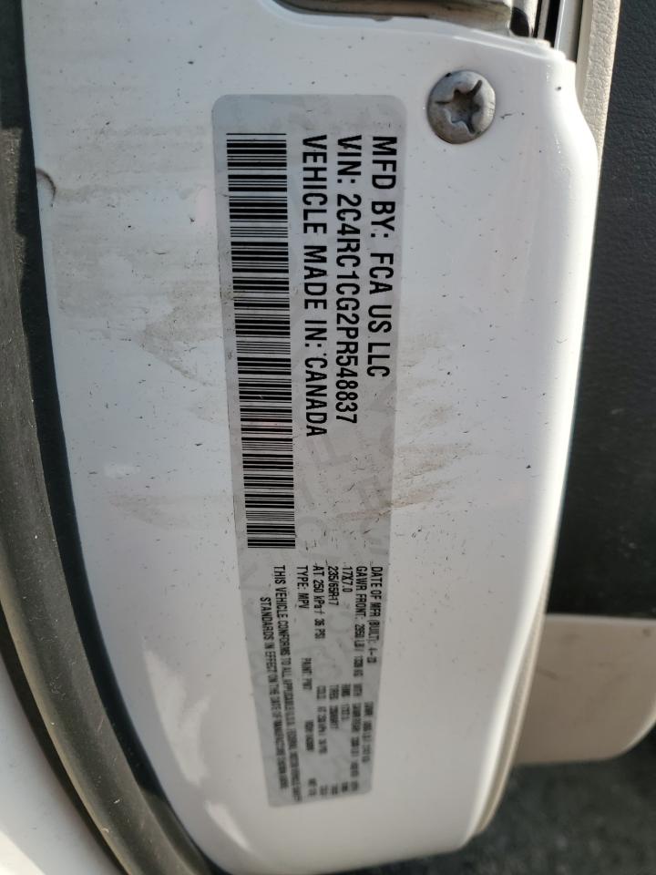 2023 CHRYSLER VOYAGER LX VIN:2C4RC1CG2PR548837