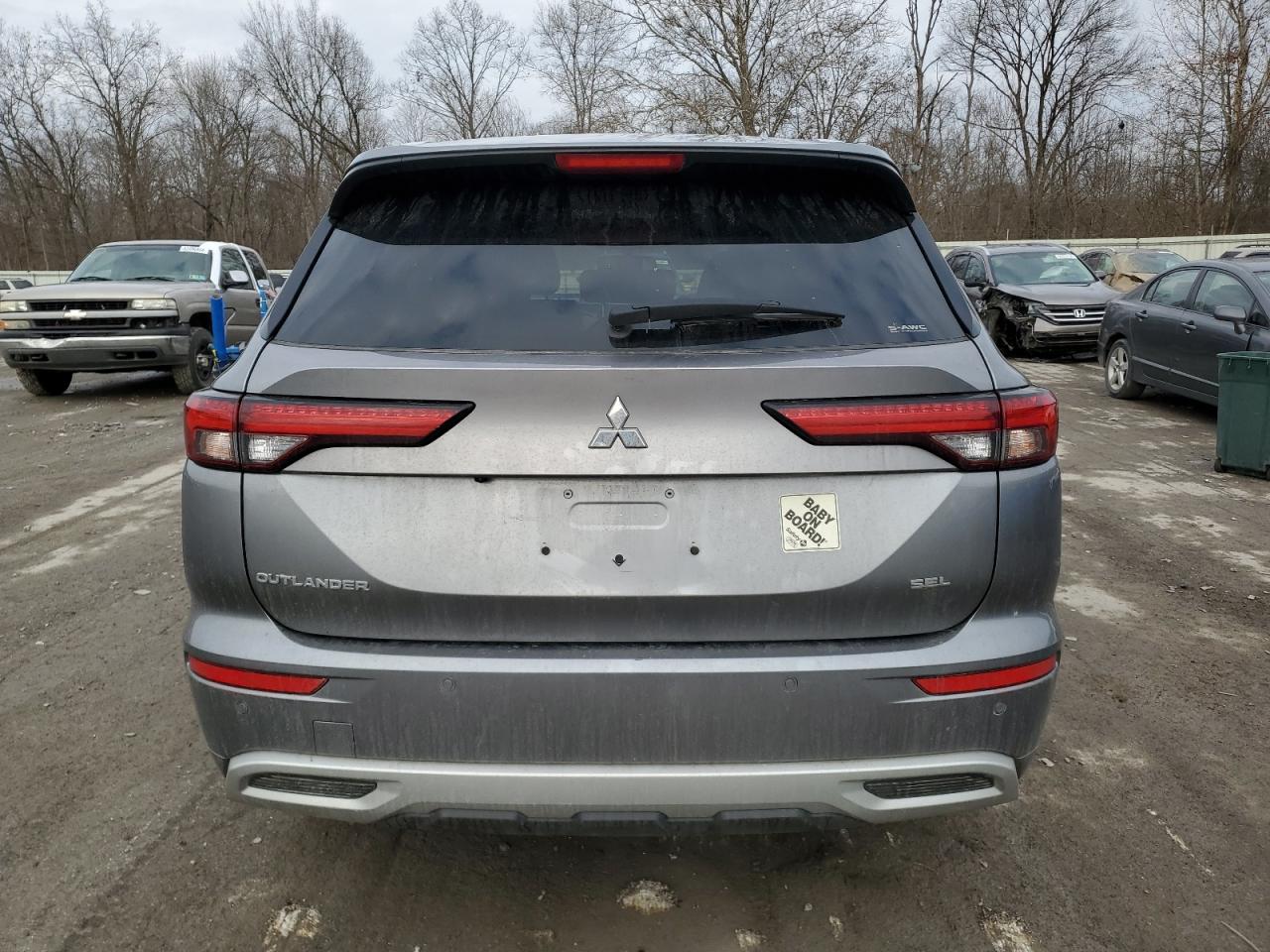 2022 MITSUBISHI OUTLANDER SEL VIN:JA4J4VA84NZ084136
