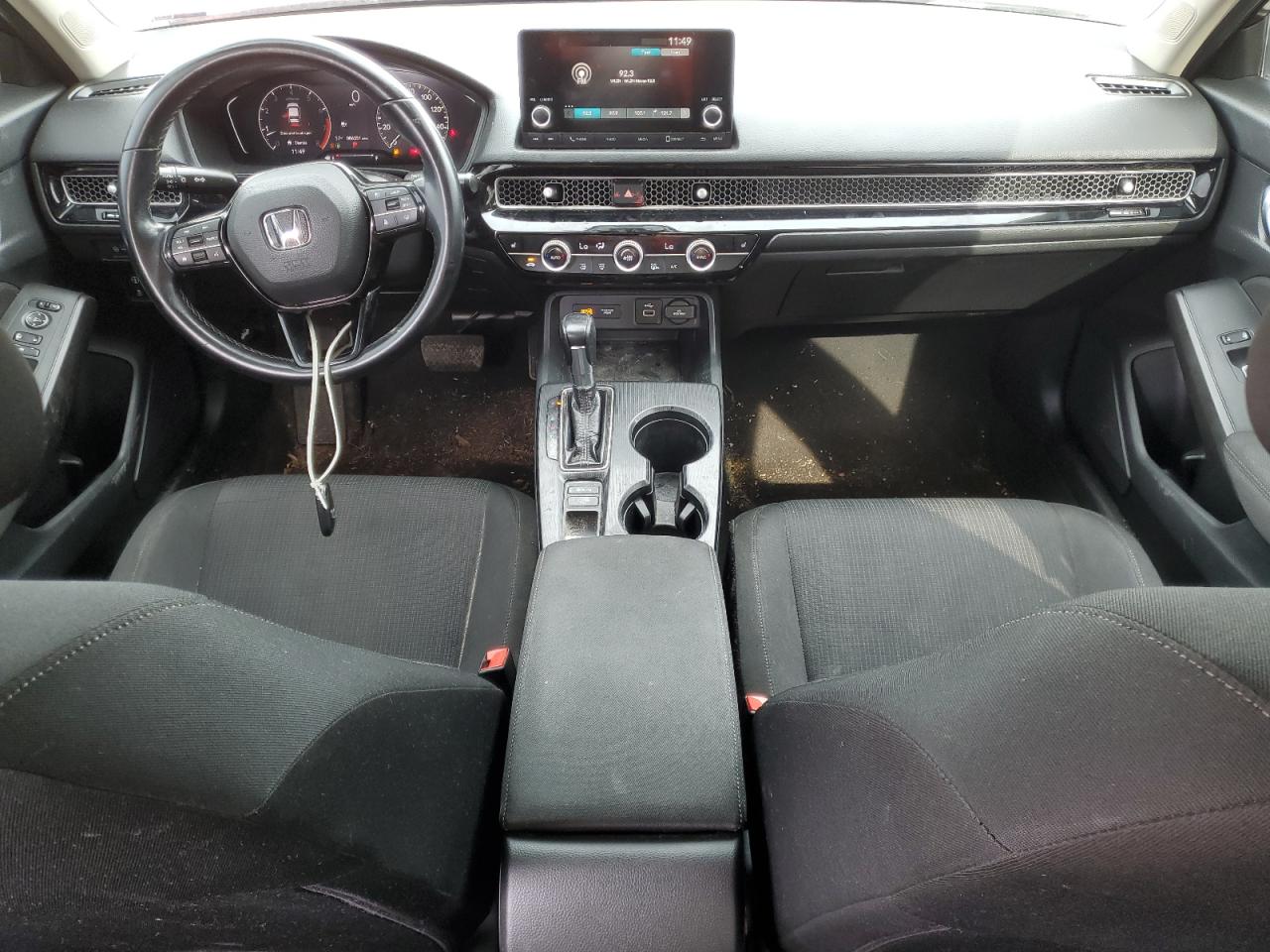 2022 HONDA CIVIC EX VIN:JHMFE1F79NX003966