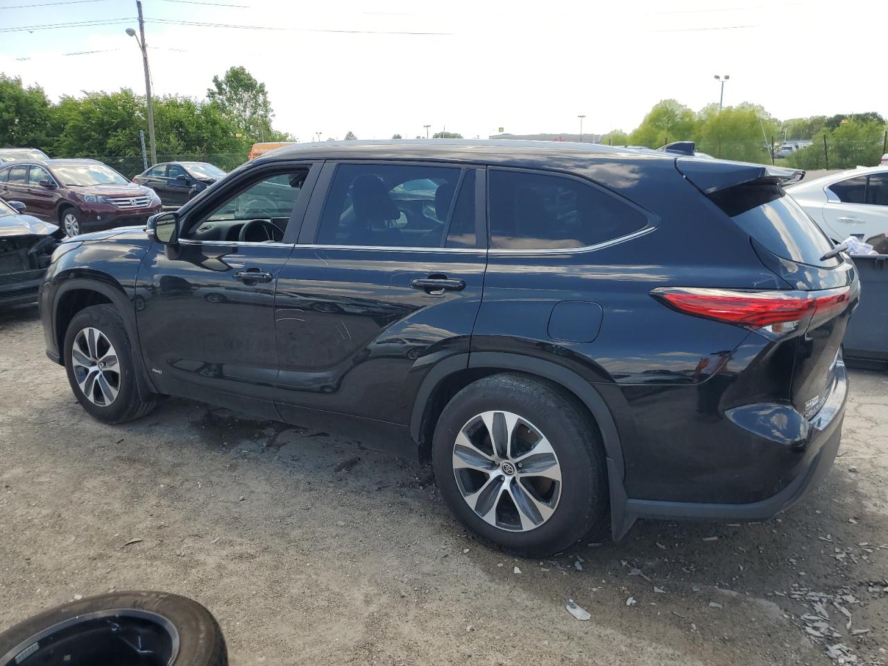 2023 TOYOTA HIGHLANDER HYBRID XLE VIN:5TDKBRCH0PS568815