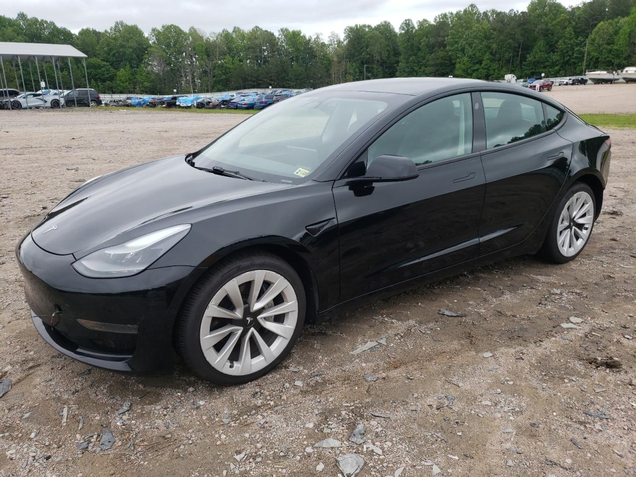 2022 TESLA MODEL 3  VIN:5YJ3E1EA0NF184872