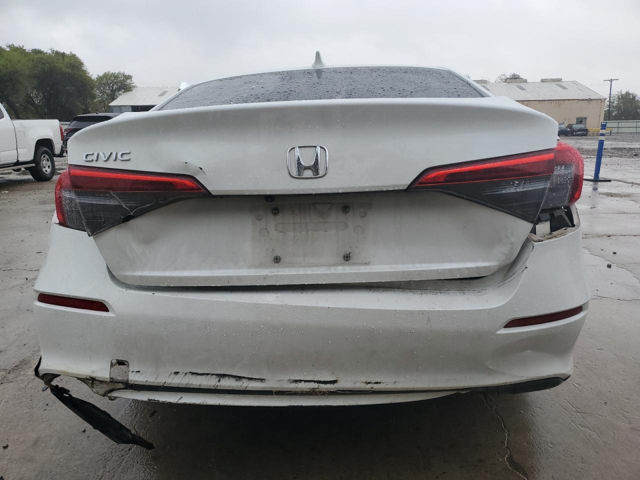 2022 HONDA CIVIC EX VIN:JHMFE1F75NX000210