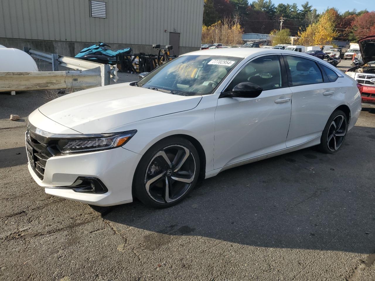 2022 HONDA ACCORD SPORT VIN:1HGCV1F39NA120792
