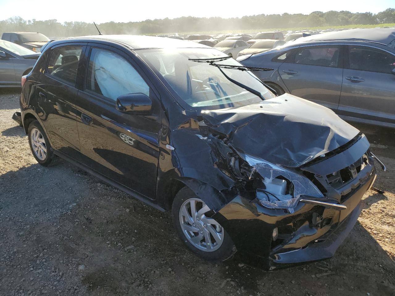 2024 MITSUBISHI MIRAGE ES VIN:ML32AUHJ2RH013845