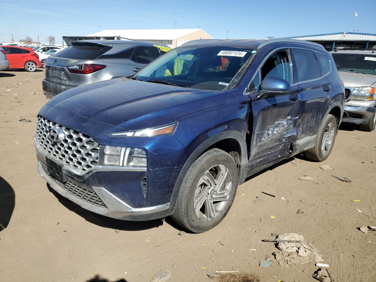 2022 HYUNDAI SANTA FE SEL VIN:5NMS2DAJ7NH461141