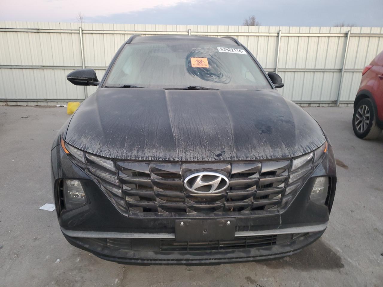 2022 HYUNDAI TUCSON BLUE VIN:KM8JBCA18NU053080