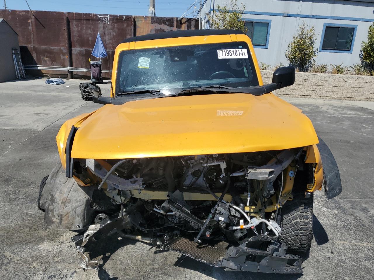 2022 FORD BRONCO BASE VIN:1FMEE5DH6NLB14350