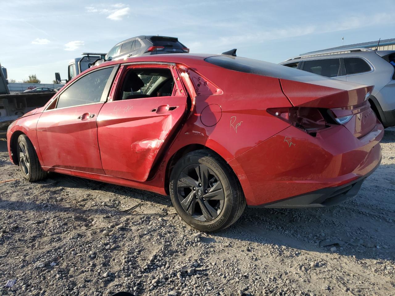 2022 HYUNDAI ELANTRA SEL VIN:5NPLS4AG4NH061212