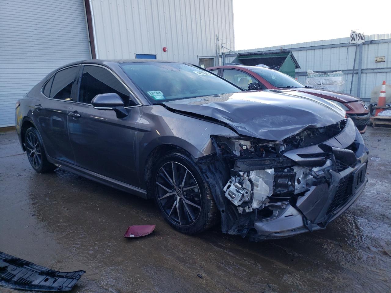 2022 TOYOTA CAMRY SE VIN:4T1G11AKXNU697495