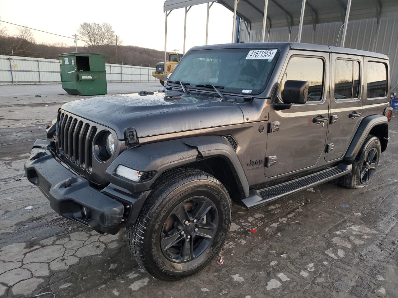 2022 JEEP WRANGLER UNLIMITED SPORT VIN:1C4HJXDN8NW160288