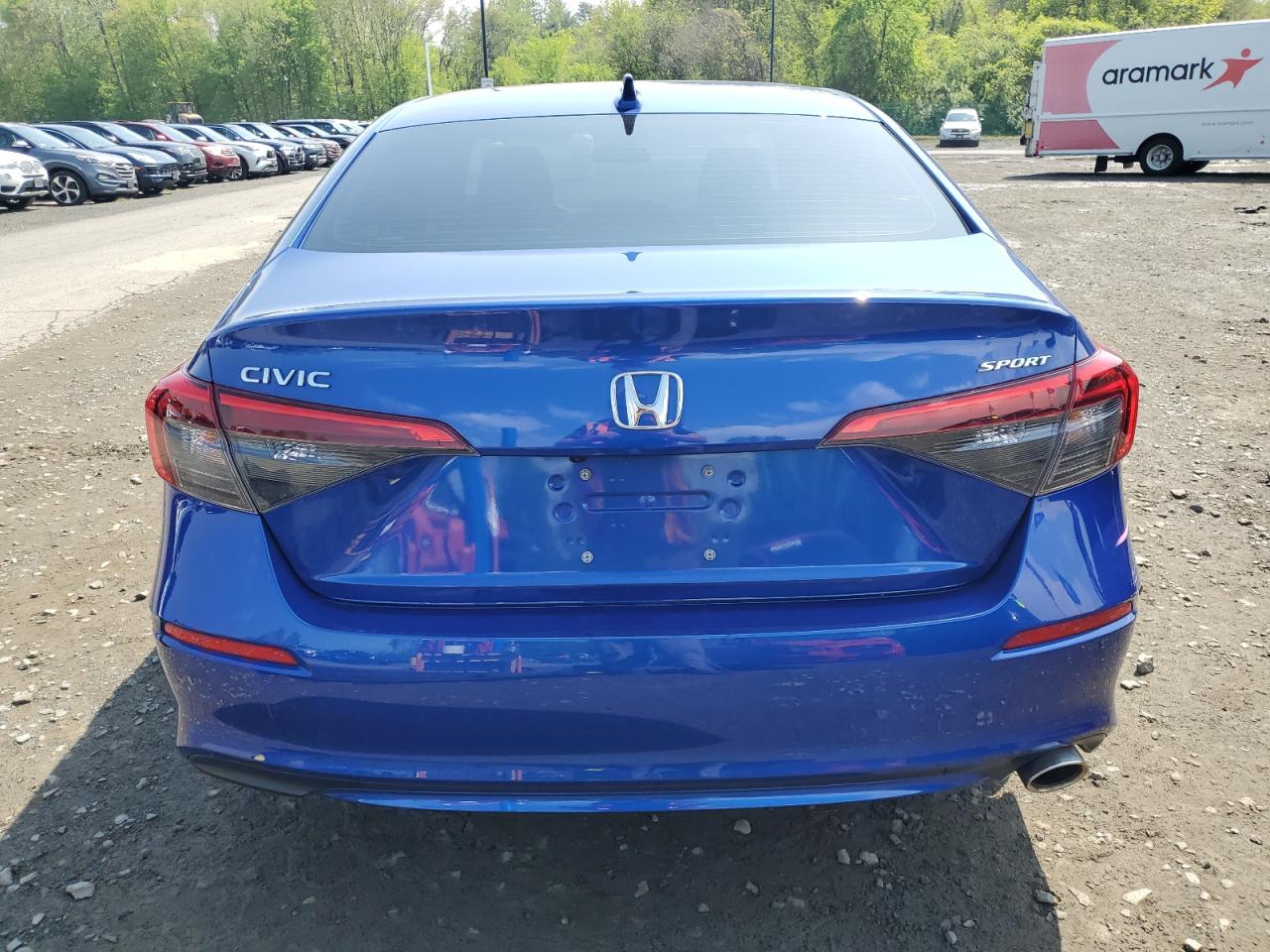 2022 HONDA CIVIC SPORT VIN:2HGFE2F58NH543384