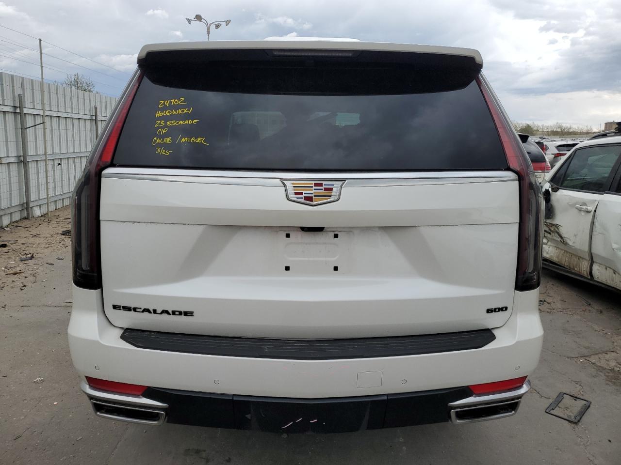 2023 CADILLAC ESCALADE PREMIUM LUXURY VIN:1GYS4BKL2PR101699