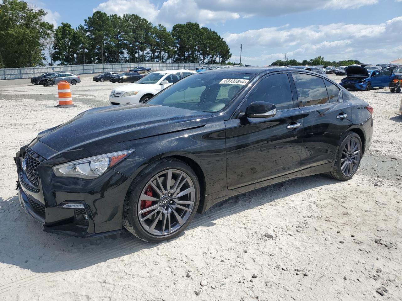 2023 INFINITI Q50 RED SPORT 400 VIN:JN1FV7DP9PM570404