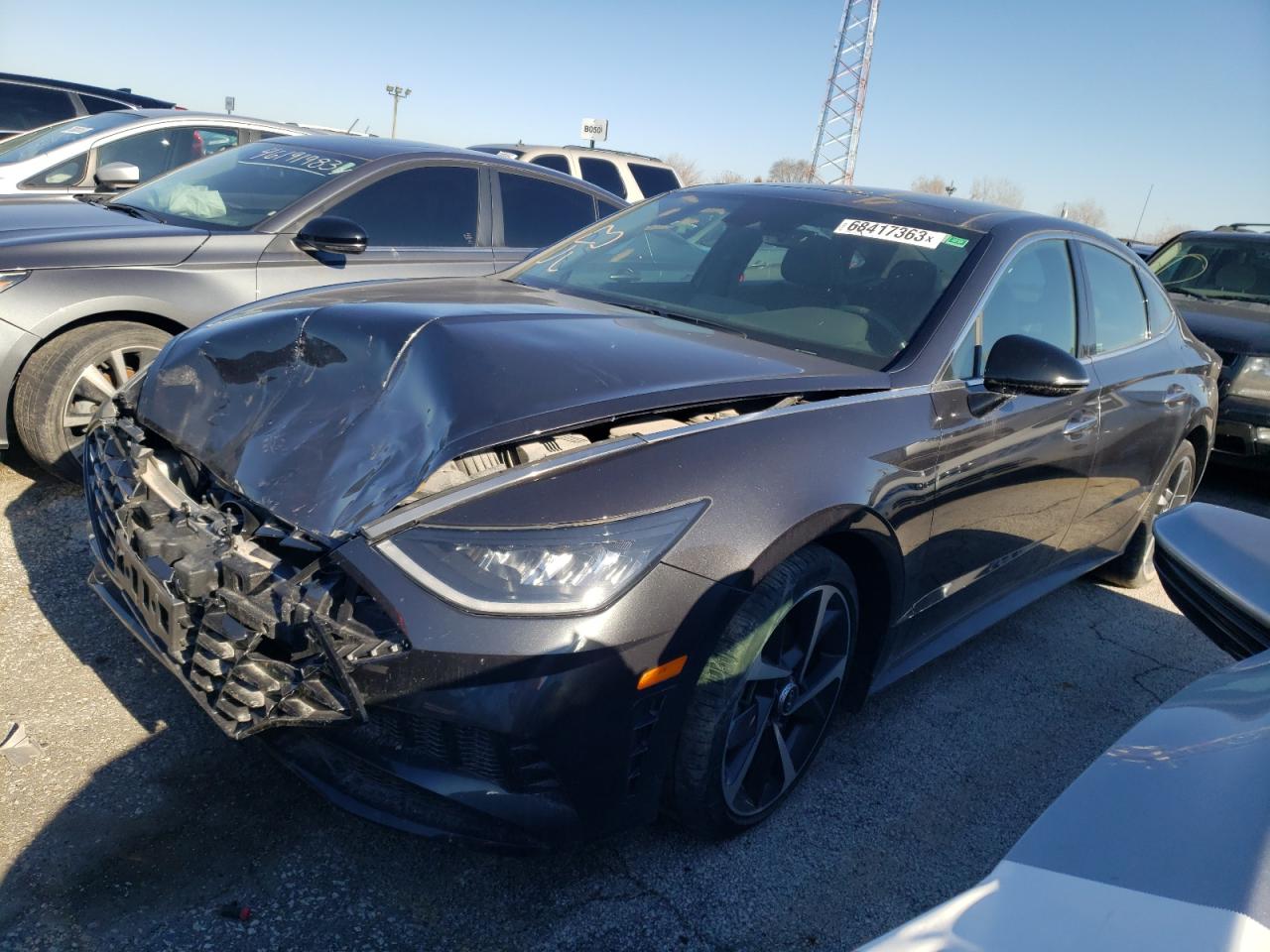 2022 HYUNDAI SONATA SEL PLUS VIN:5NPEJ4J24NH140024