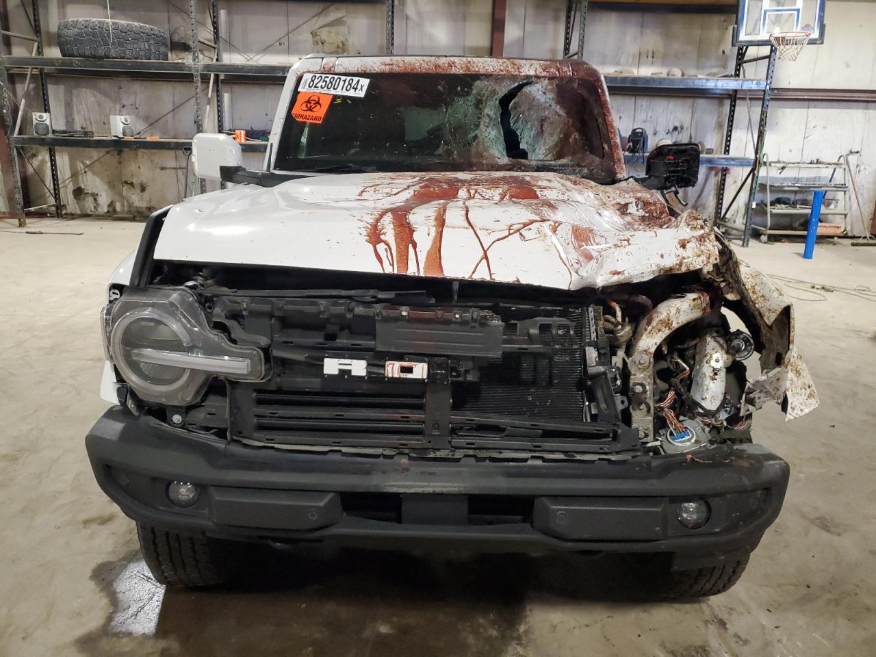 2022 FORD BRONCO BASE VIN:1FMEE5BPXNLB50813