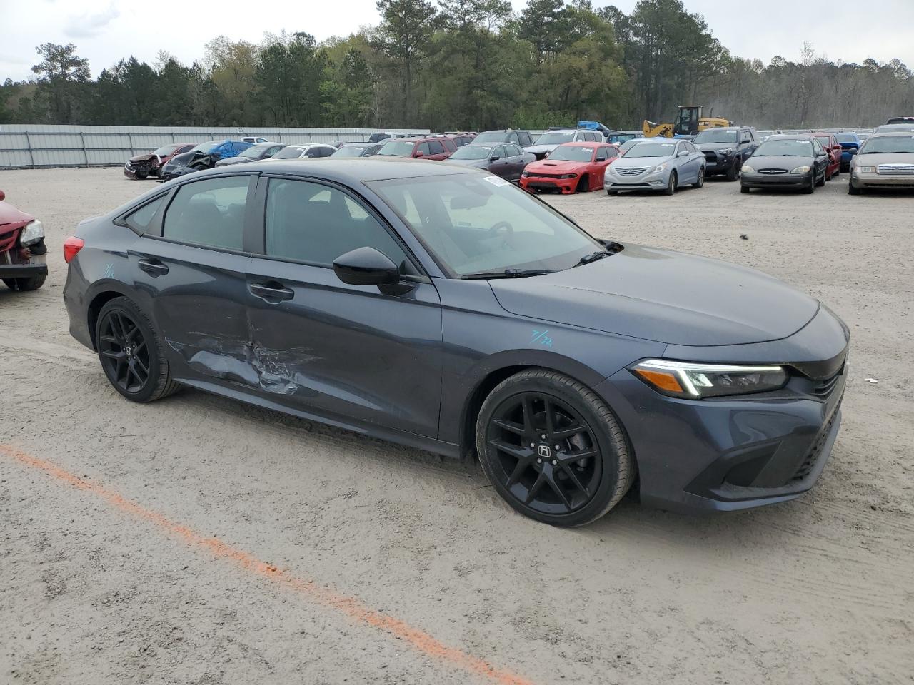 2022 HONDA CIVIC SPORT VIN:2HGFE2F51NH512056