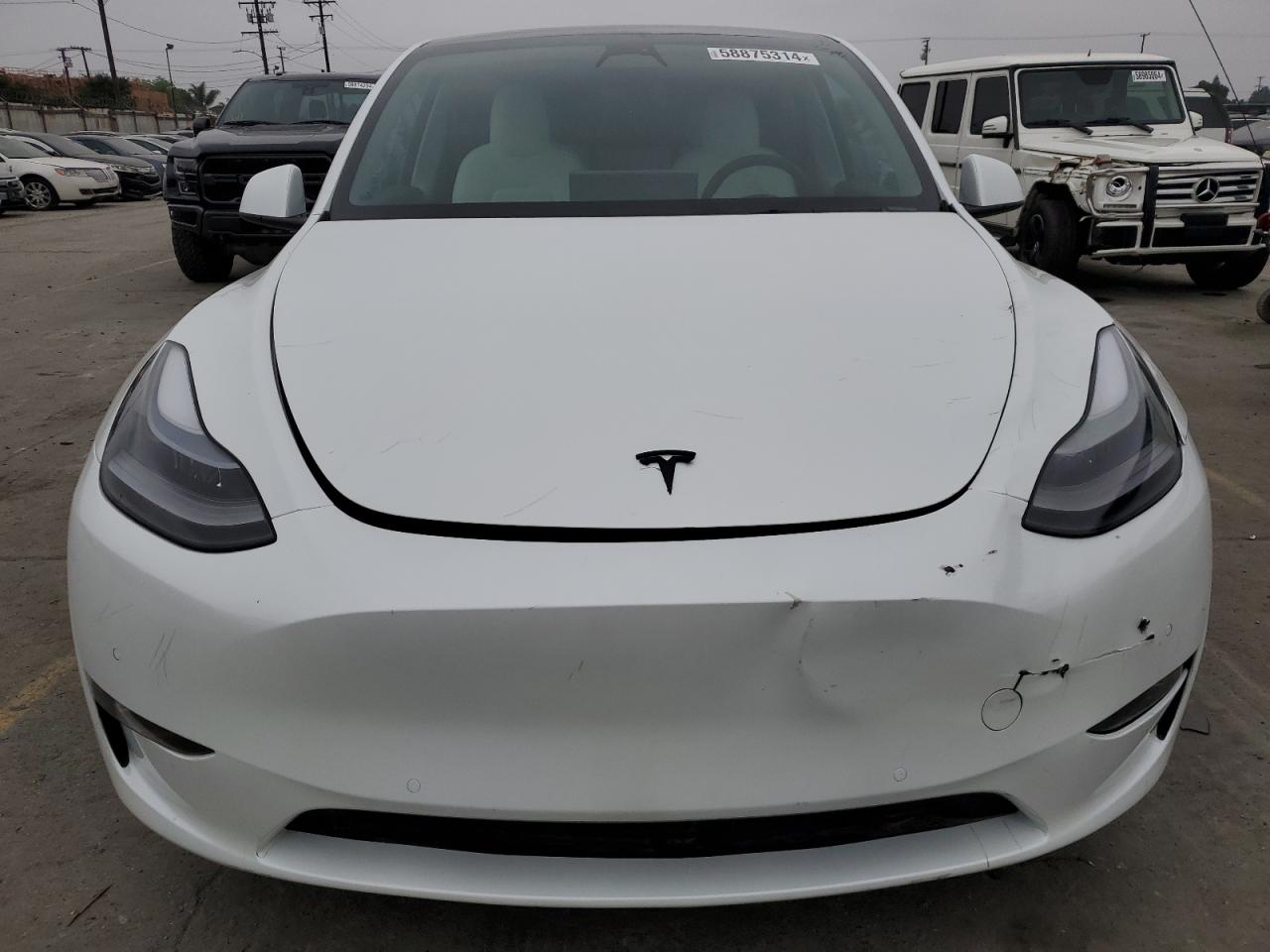 2022 TESLA MODEL Y  VIN:7SAYGAEE8NF559588