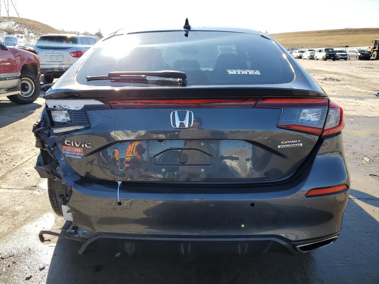 2022 HONDA CIVIC SPORT TOURING VIN:19XFL1H81NE004025