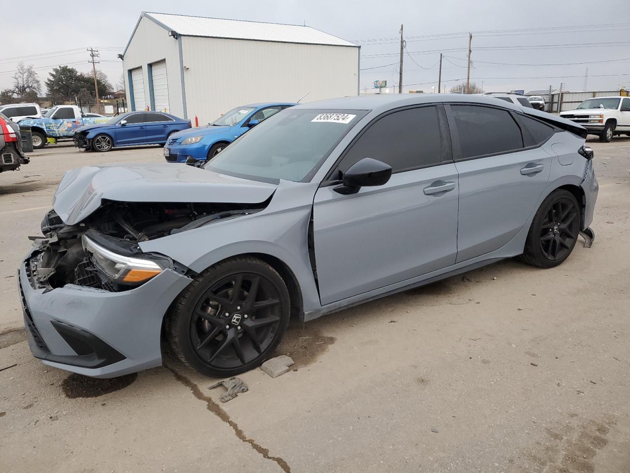 2022 HONDA CIVIC SPORT VIN:19XFL2H84NE005935