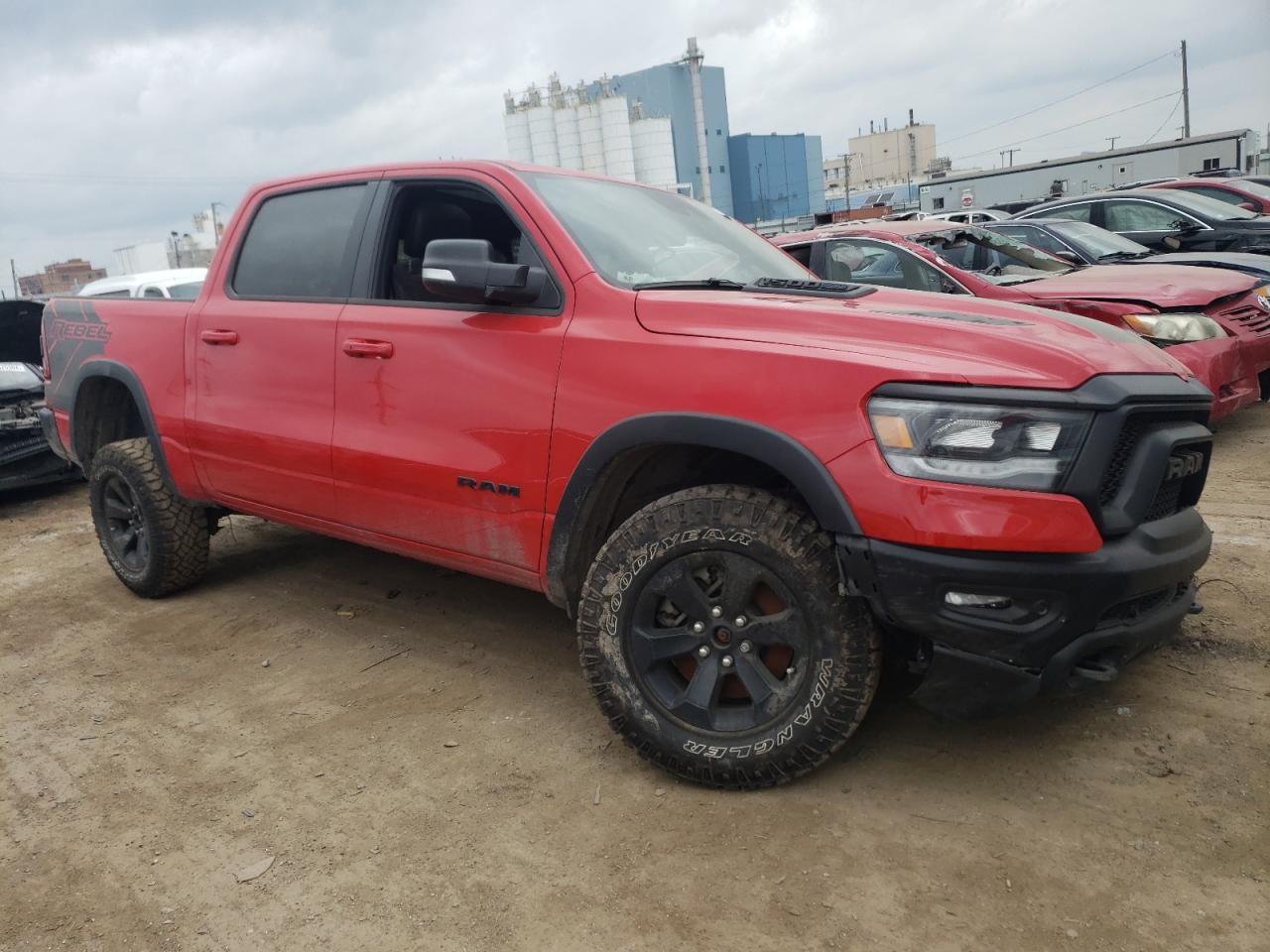 2022 RAM 1500 REBEL VIN:1C6SRFLT1NN477996