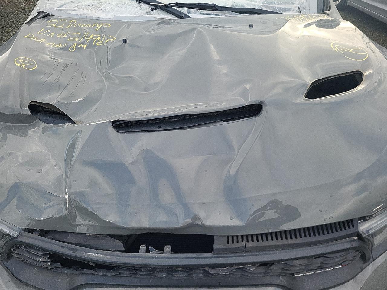 2022 DODGE DURANGO R/T VIN:1C4SDJCT4NC214987