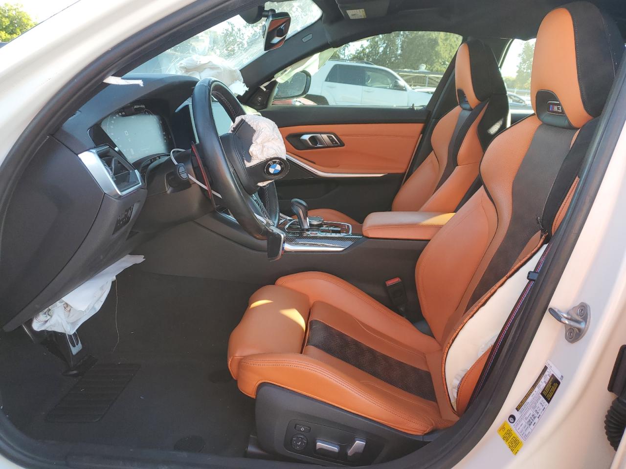 2022 BMW M3 COMPETITION VIN:WBS33AY03NFL72105