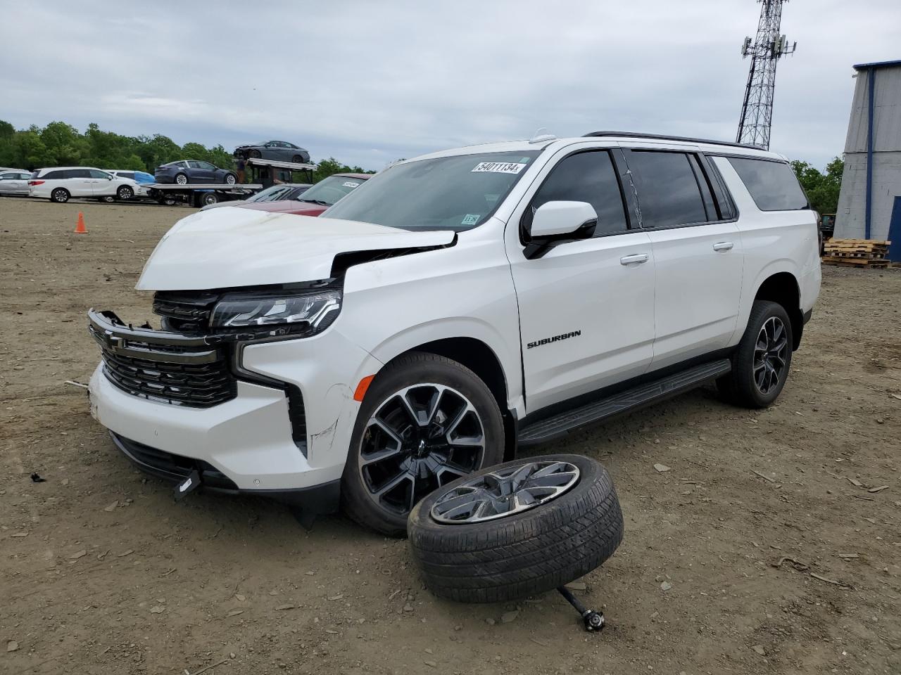 2022 CHEVROLET SUBURBAN K1500 RST VIN:1GNSKEKD6NR102994