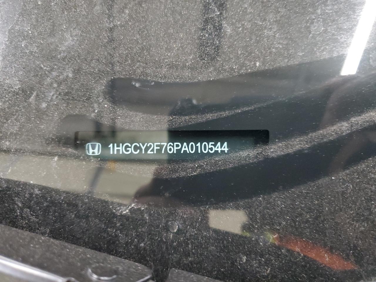 2023 HONDA ACCORD HYBRID SPORT-L VIN:1HGCY2F76PA010544