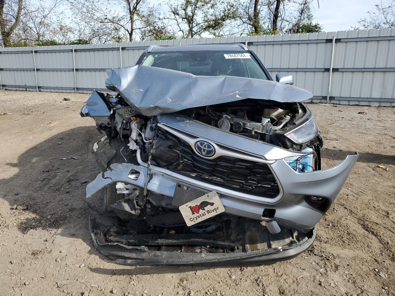 2023 TOYOTA HIGHLANDER HYBRID XLE VIN:5TDKBRCH3PS580649
