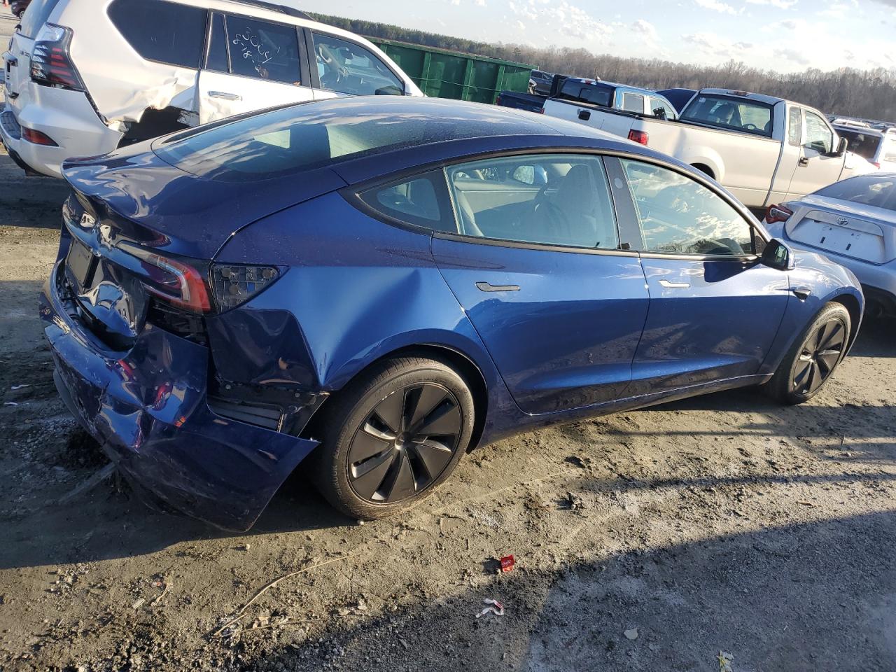 2024 TESLA MODEL 3  VIN:5YJ3E1EA7RF733313
