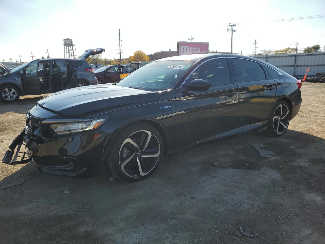 2022 HONDA ACCORD HYBRID SPORT VIN:1HGCV3F25NA035385