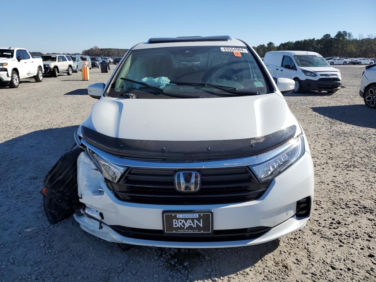 2022 HONDA ODYSSEY ELITE VIN:5FNRL6H91NB048278
