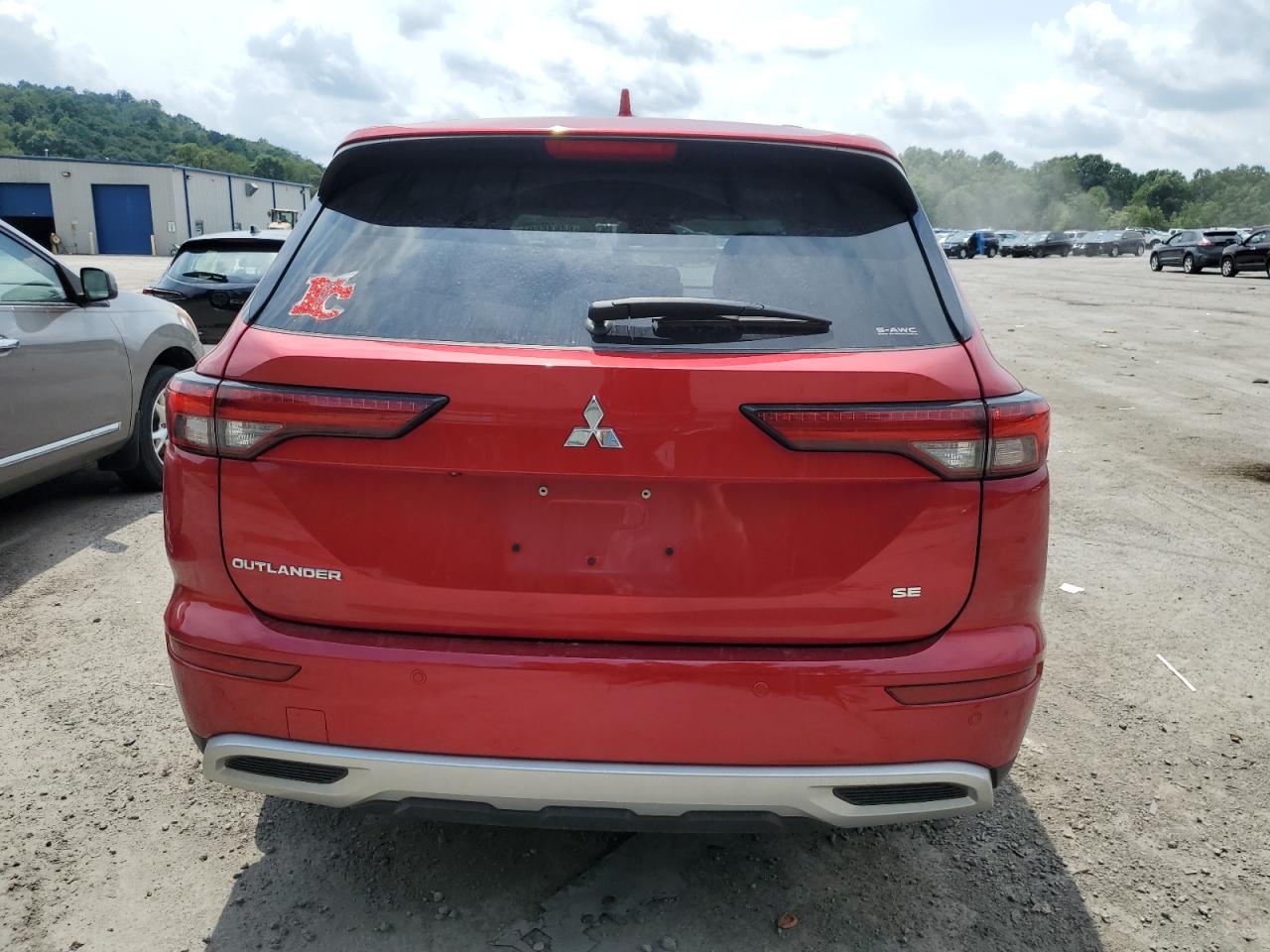 2022 MITSUBISHI OUTLANDER SE VIN:JA4J4UA81NZ009128