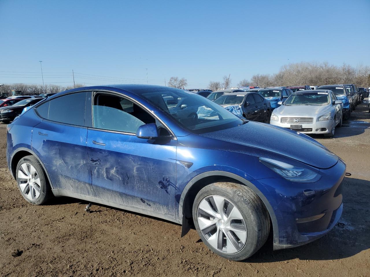 2022 TESLA MODEL Y  VIN:7SAYGDEE7NA019888